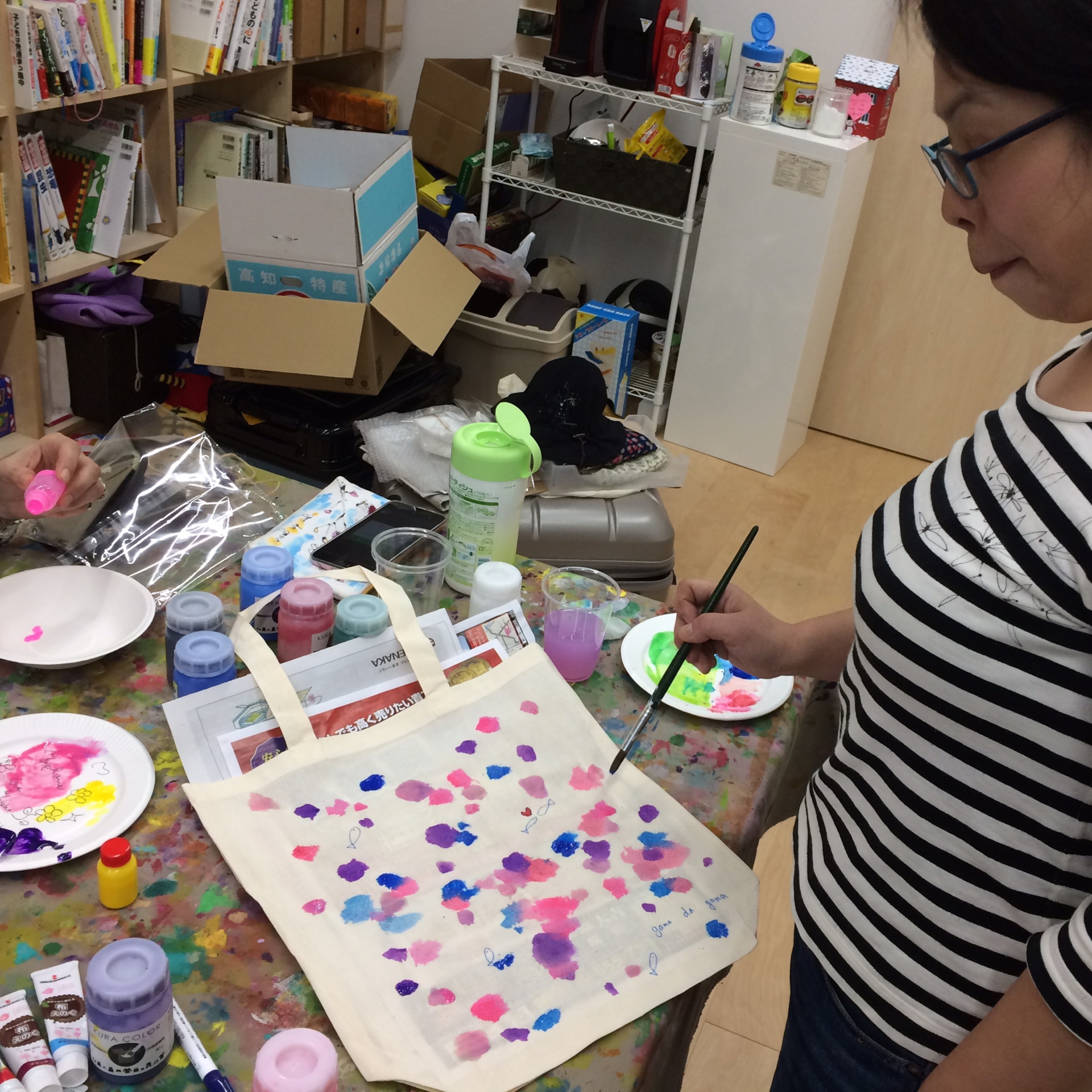 8/18【大人も子どもも】自由表現でオリジナルバックづくり講座を開催します